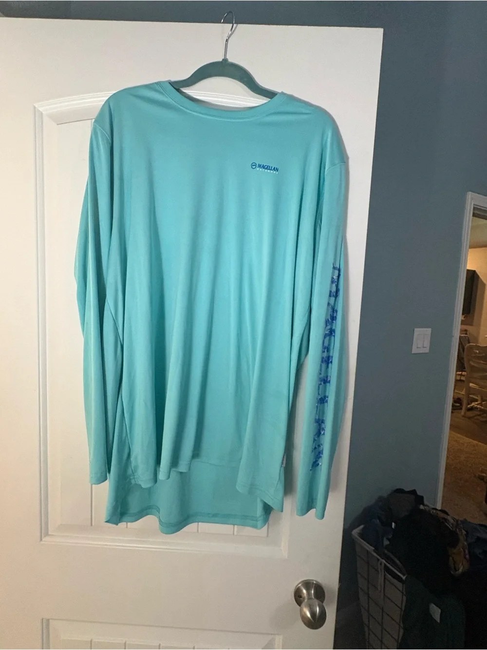Magellan Outdoors Women's Long Sleeve Performance Shirt Teal